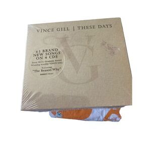 These Days by Vince Gill 4 CD Disc 43 Brand New Songs new not opened